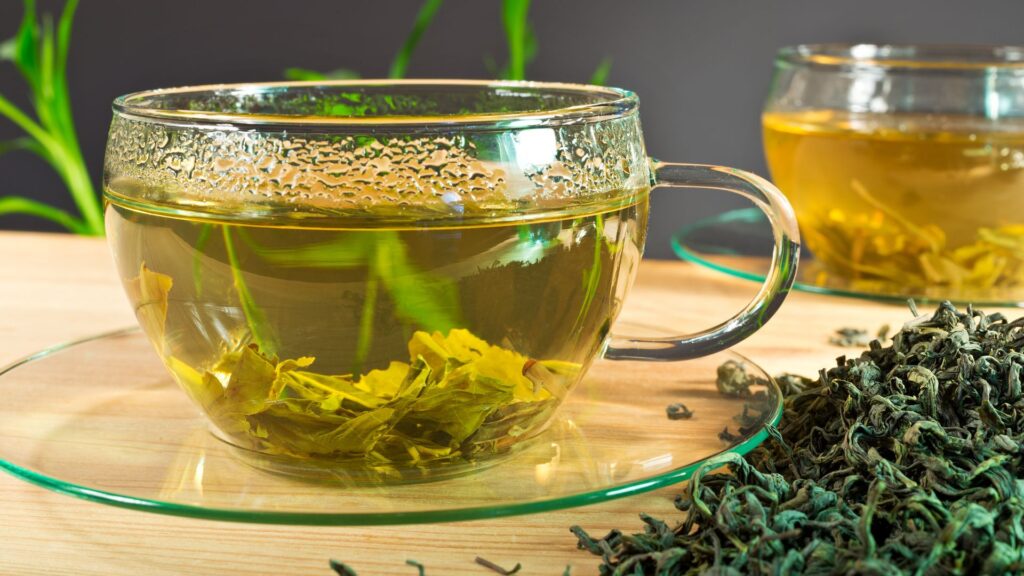 Co jesć latem żeby schudnąć Zielona herbata